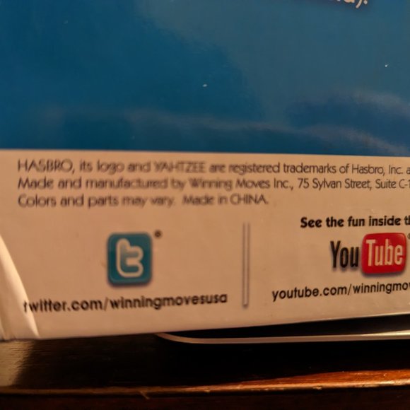 Yahtzee Classic Edition by Hasbro Vintage Game Box Edition 2013 Reissue - Picture 7 of 7